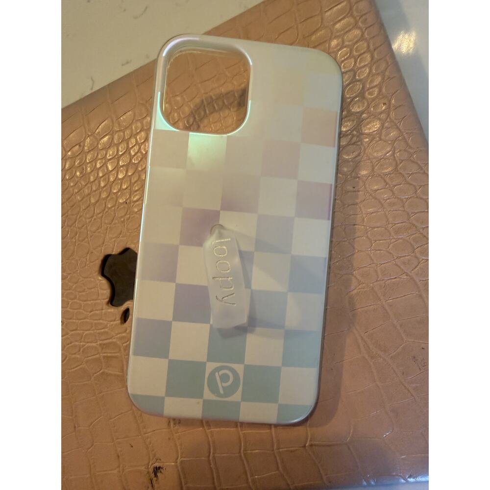 Pearl Checkered / Iridescent Edition Loopy Case - iPhone12/12Pro - Picture 3 of 6
